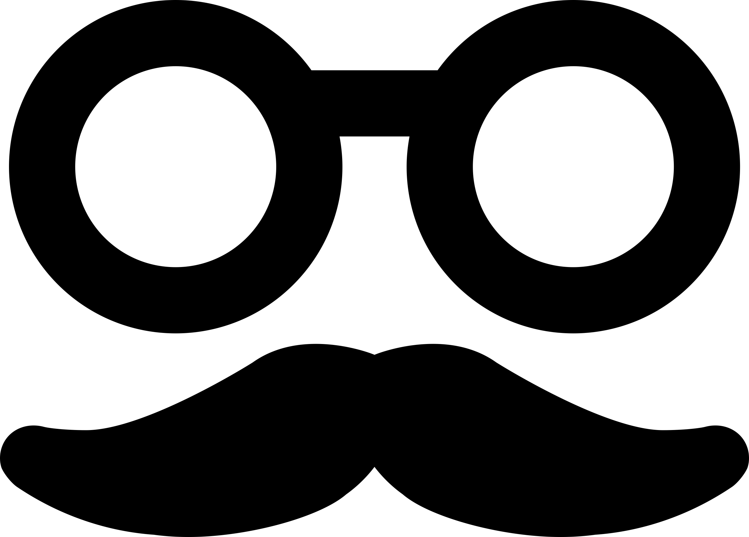 Moustache And Glasses Craft Design Svg File Free Vectors
